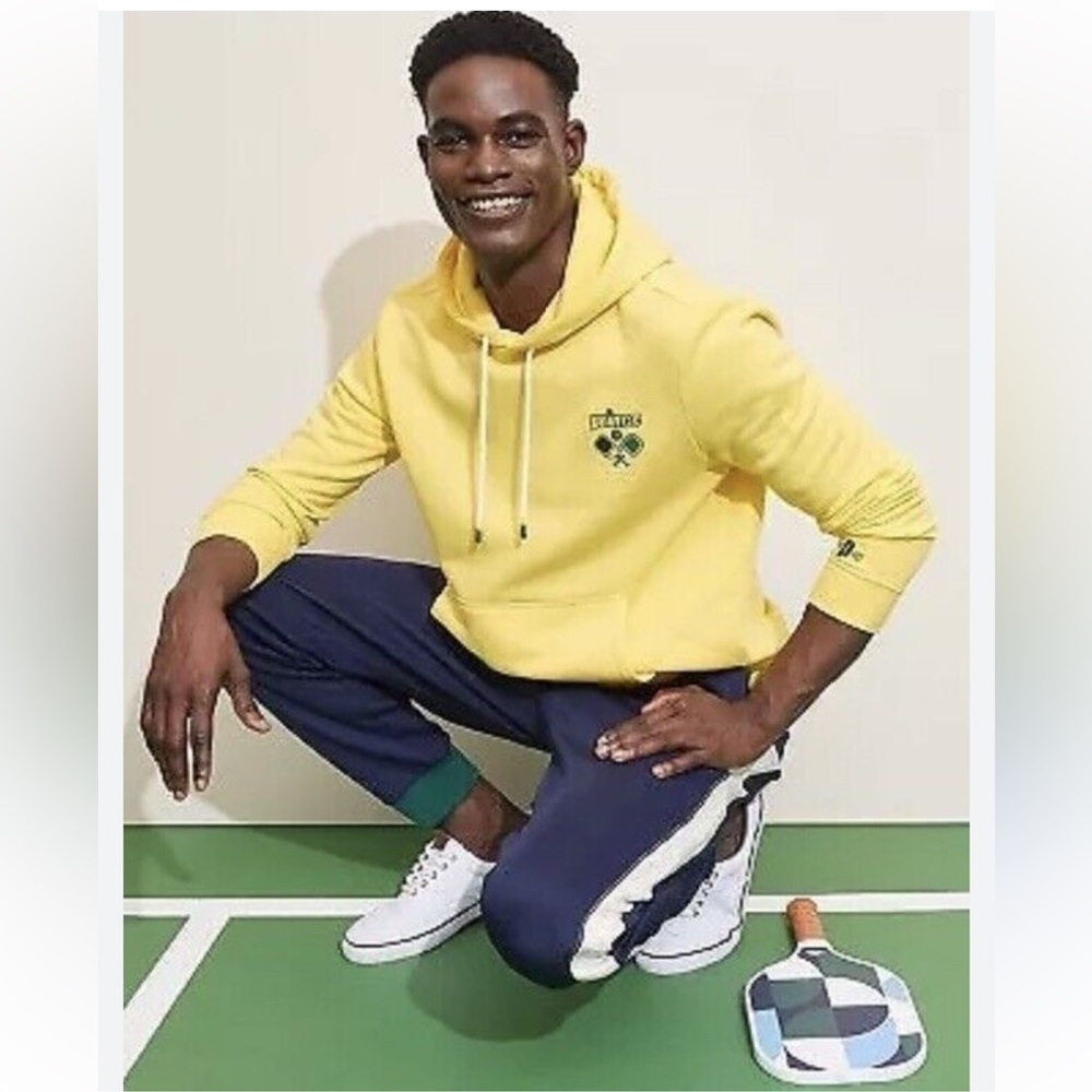 Prince pickleball yellow sweatshirt nwt